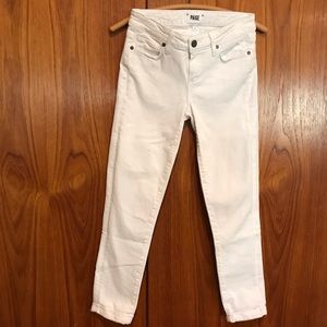 PAIGE Skyline Crop Jean